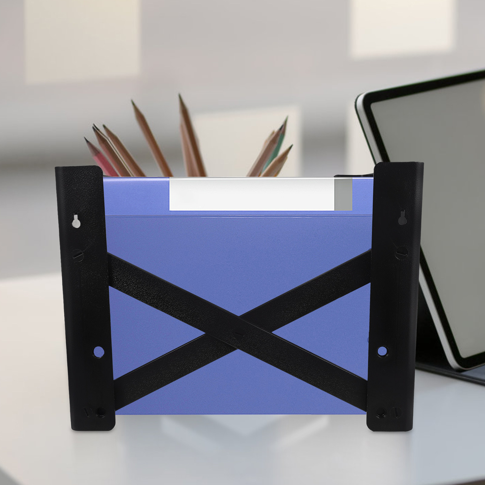 Plastic Desktop File Organizer - đánh giá và giá Magazine Holder Rack